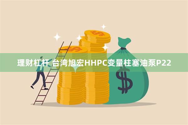 理财杠杆 台湾旭宏HHPC变量柱塞油泵P22