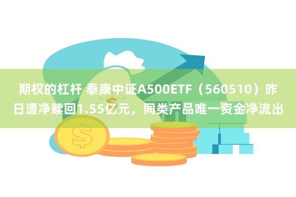 期权的杠杆 泰康中证A500ETF（560510）昨日遭净赎回1.55亿元，同类产品唯一资金净流出